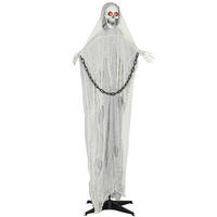 HALLOWEEN-DEKORATION Grau 70.0/16.0/183.0cm - Grau, Metall (16/183/70cm)
