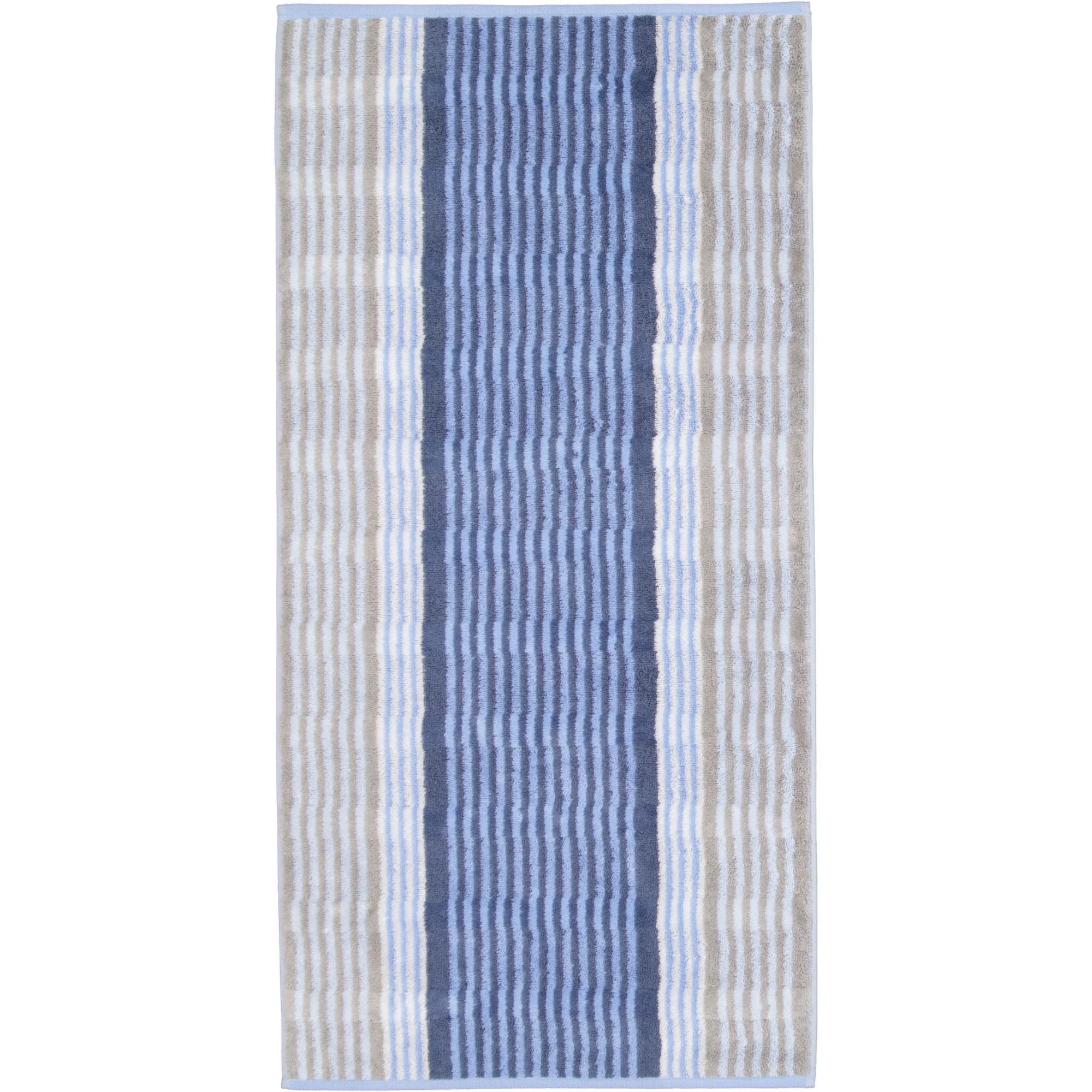 WASCHLAPPEN NOBLESSE HARMONY STREIFEN 1085 SKY - 17 - Blau, Textil (16/22cm) - Cawoe