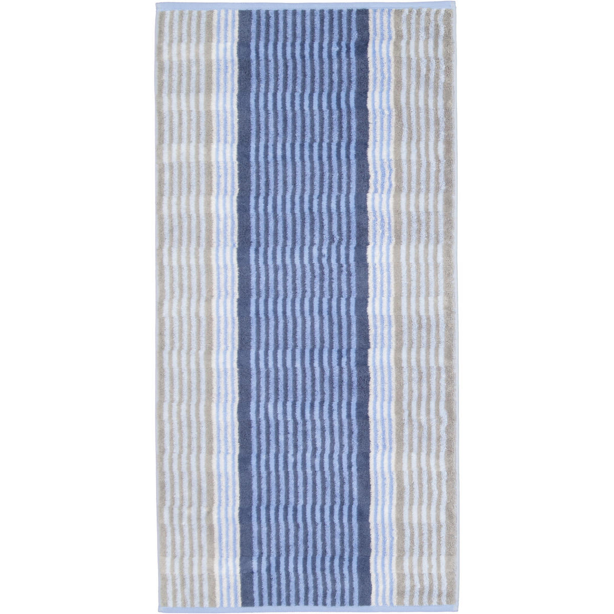 WASCHLAPPEN NOBLESSE HARMONY STREIFEN 1085 SKY - 17 - Blau, Textil (16/22cm) - Cawoe
