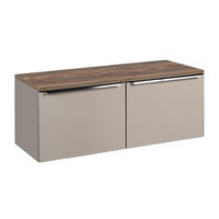 SKŘÍŇKA POD UMYVADLO 120cm Éros Krtek - šedohnědá, kompozitní dřevo (120/48/46cm) - Petits-meubles
