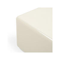 COUCHTISCH Elias MDF 60 cm / 60 cm Creme - Creme, Holzwerkstoff (60/60/27cm)