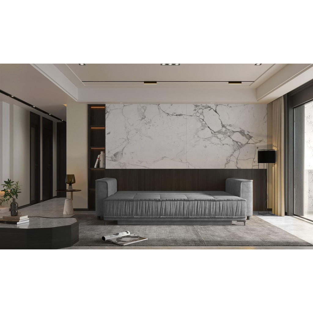 Thumbnail - Fun Möbel Schlafsofa, Blau, Textil, 230x86x85 cm, Wohnzimmer, Sofas & Couches, Schlafsofas