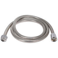 DUSCHSCHLAUCH Edelstahl 150 cm - Silberfarben, Metall (1.3/1.3/150cm)