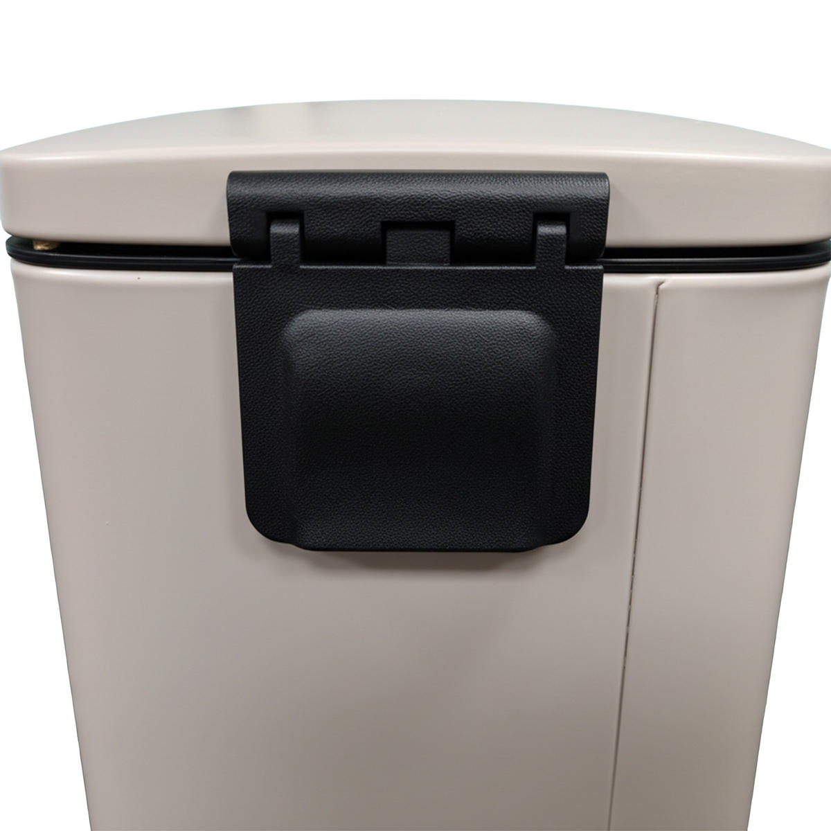 KOSMETIKEIMER - Beige, Kunststoff/Metall (18/25/15cm) - Relaxdays