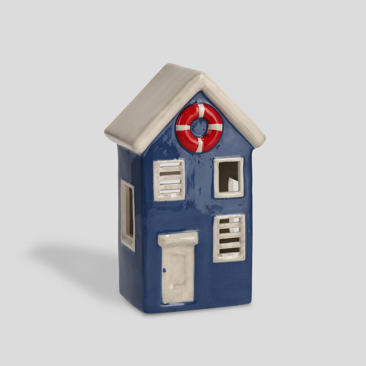 LEDFIGUR Cabini - Blau, Stein (11.8/20/8cm) - home&you