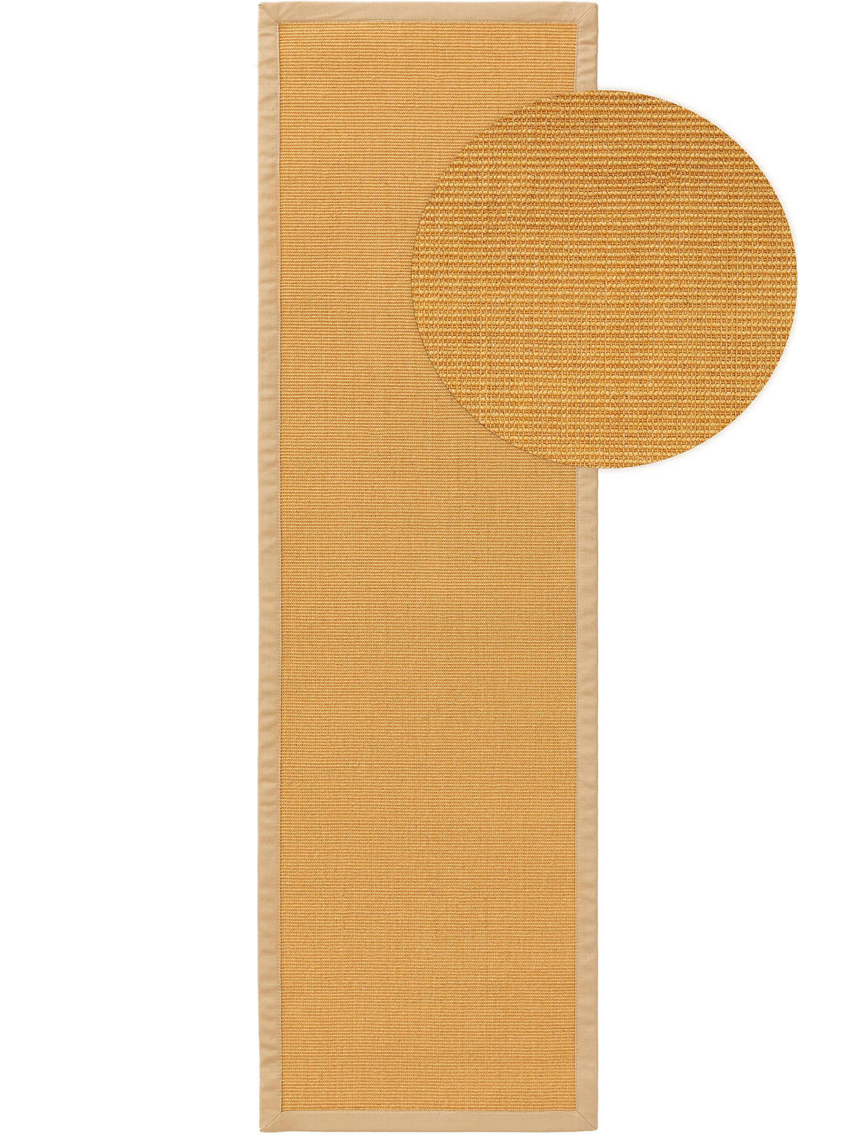 SISALTEPPICH Sana Beige 70x300 cm - Beige, Textil (70/300cm) - benuta Nest