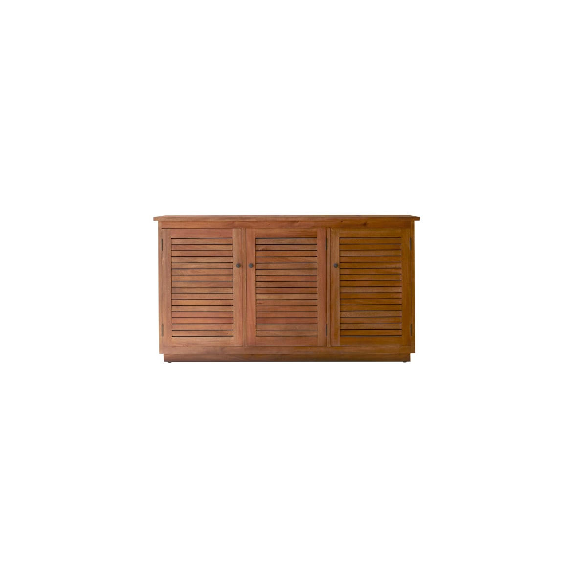 WASCHTISCHUNTERSCHRANK Loggia Natur aus Akazie - Naturfarben, Holz (132/78/45cm) - Tikamoon