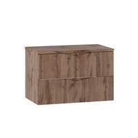WASCHTISCHUNTERSCHRANK 80.6cm Tao Holz - Braun, Holzwerkstoff (80.6/52.2/46.5cm) - Petits-meubles
