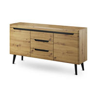 KOMMODE Trava Artisan-Eiche - Sandfarben, Holz (160/83/40cm) - Pillovely