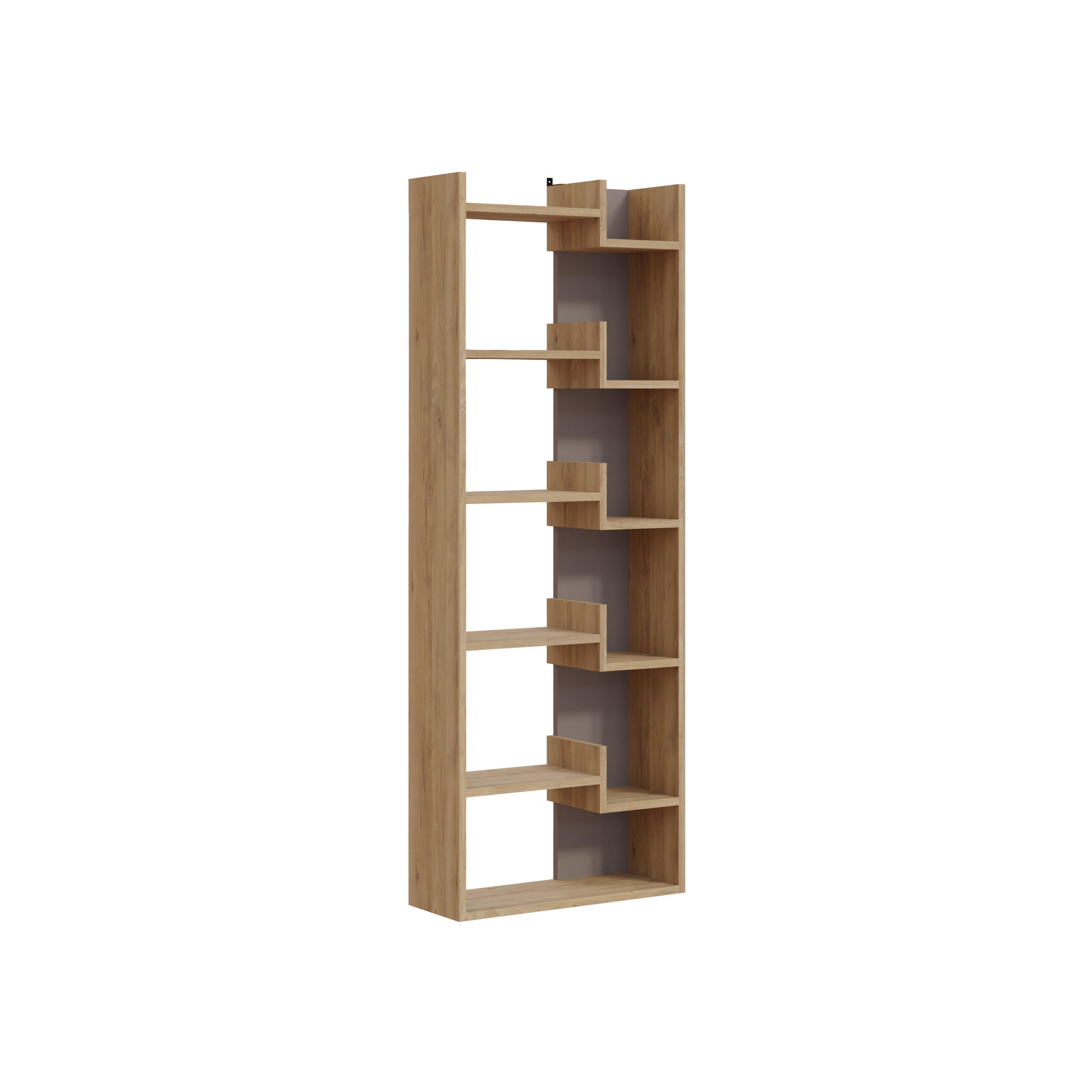 Decortie Bücherregal Eiche 60.4x162.4x22 cm