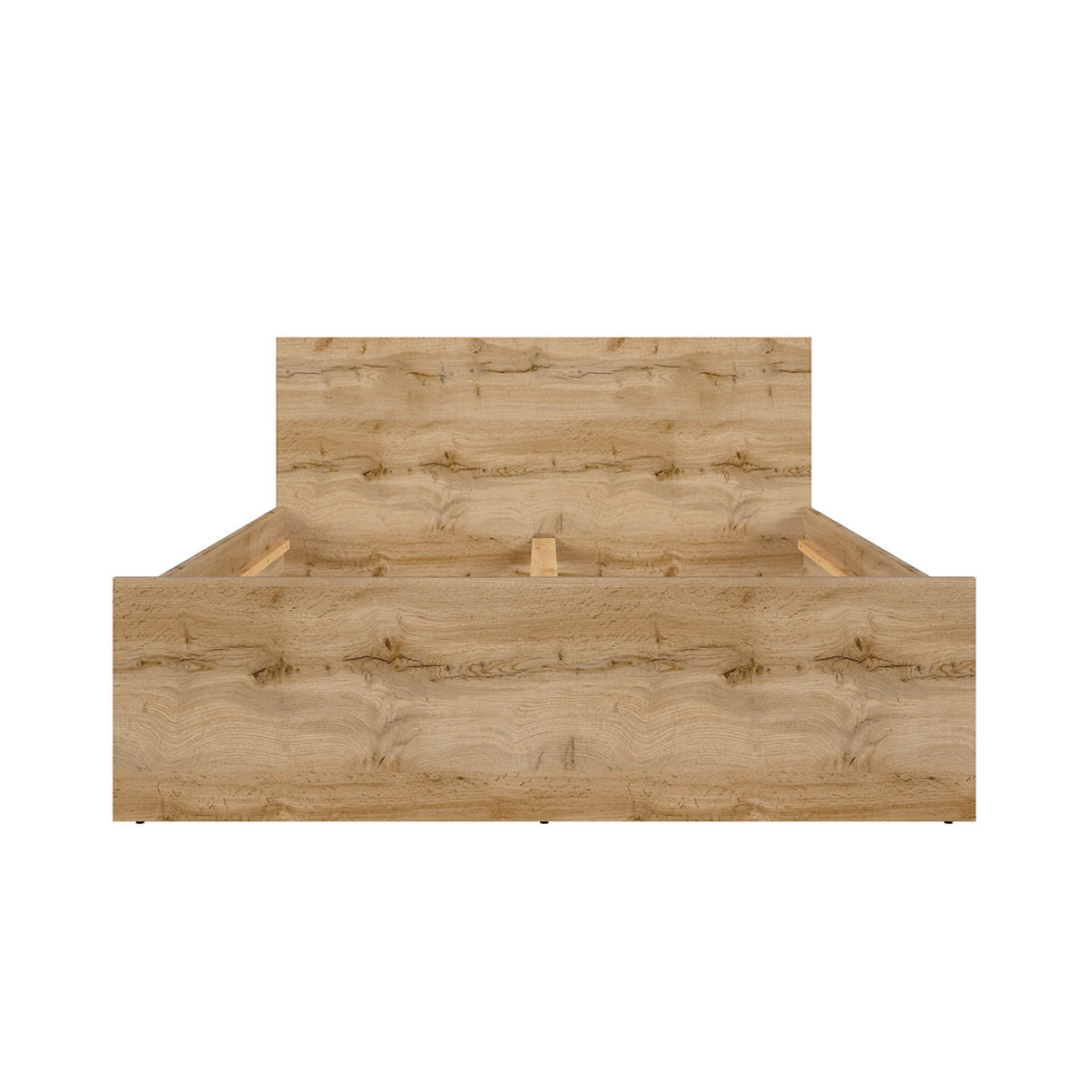 BETT 140/200 Selma Holz - Braun, Holzwerkstoff (140/200cm) - Petits-meubles