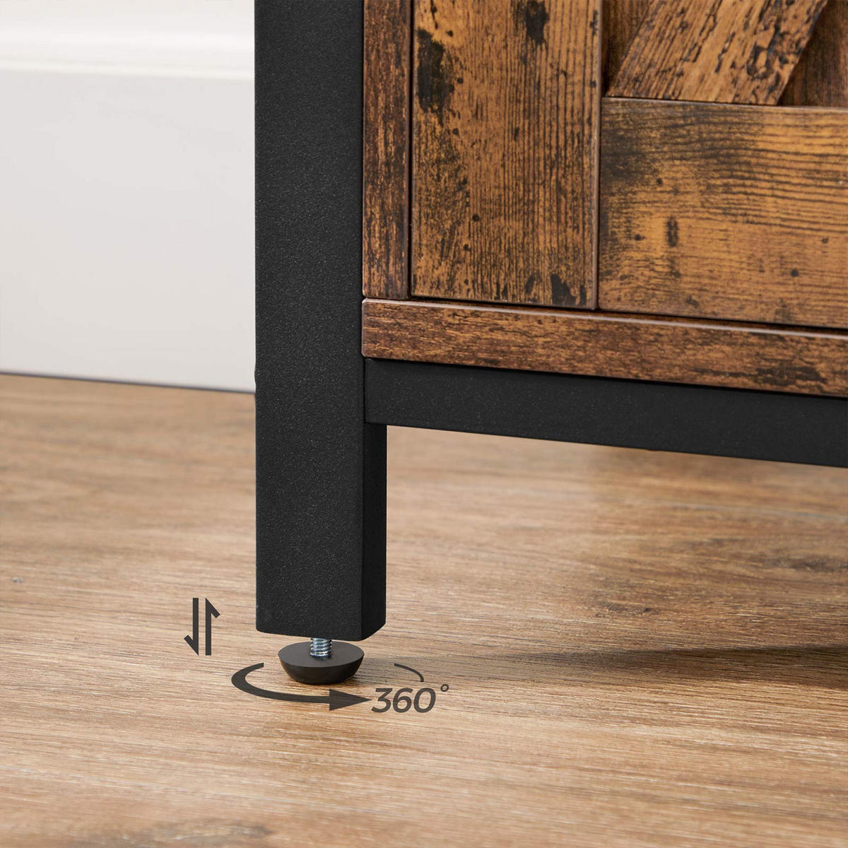 SIDEBOARD - Braun, Holzwerkstoff (35/70/100cm) - Hansiro