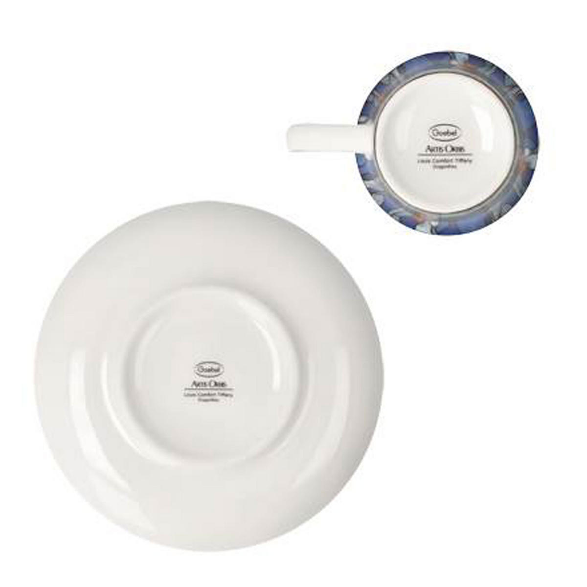 ESPRESSOTASSE Tiffany - Libellee, Fine Bone China - Multicolor, Keramik (0.1L) - Goebel