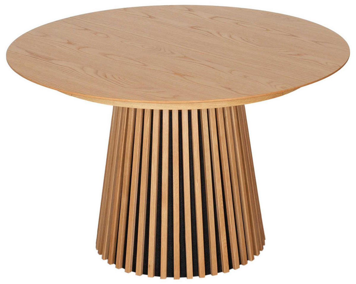 ESSTISCH Oria ausziehbar FSC® - Braun/Naturfarben, Eichenholz/Holz (120/210/76cm) - Mr. Deko