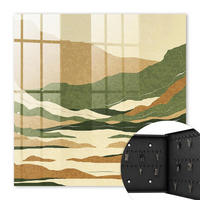 SCHLÜSSELBOX Schwarz 30x30 cm- Türöffnung nach rechts - Bergfrieden - Beige, Metall (30/30/5cm) - TULUP