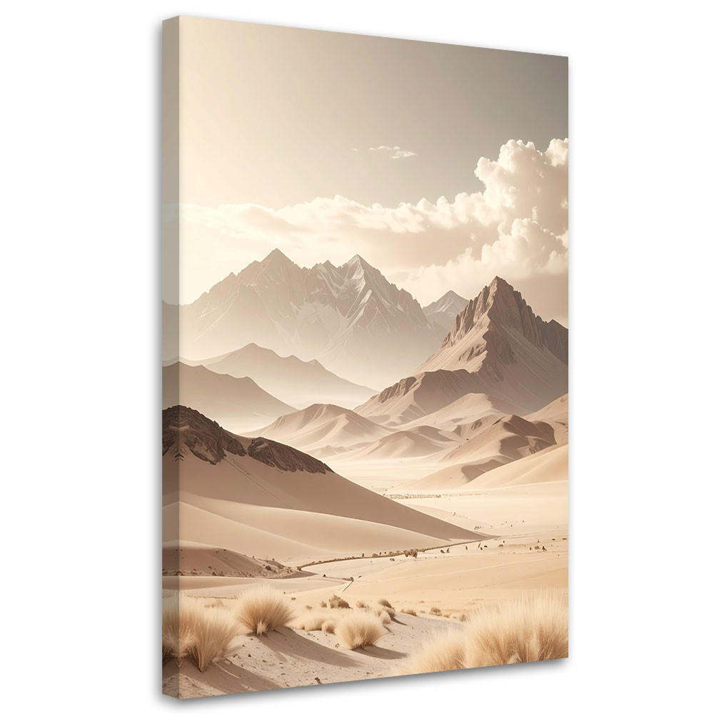 LEINWANDBILD Landschaften 70x100cm - Beige, Textil (70/100cm) - Feeby