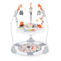 LAUFLERNHILFE Hopser Magic fun orange Spielcenter, Musik, Licht, höhenverstellbar, Sitz drehbar - Orange, Kunststoff (81/87/81cm) - Moni