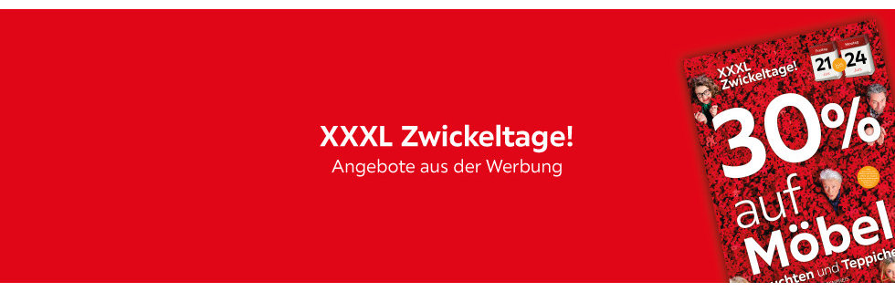 rot XXXL Zwickeltage aus der Werbung