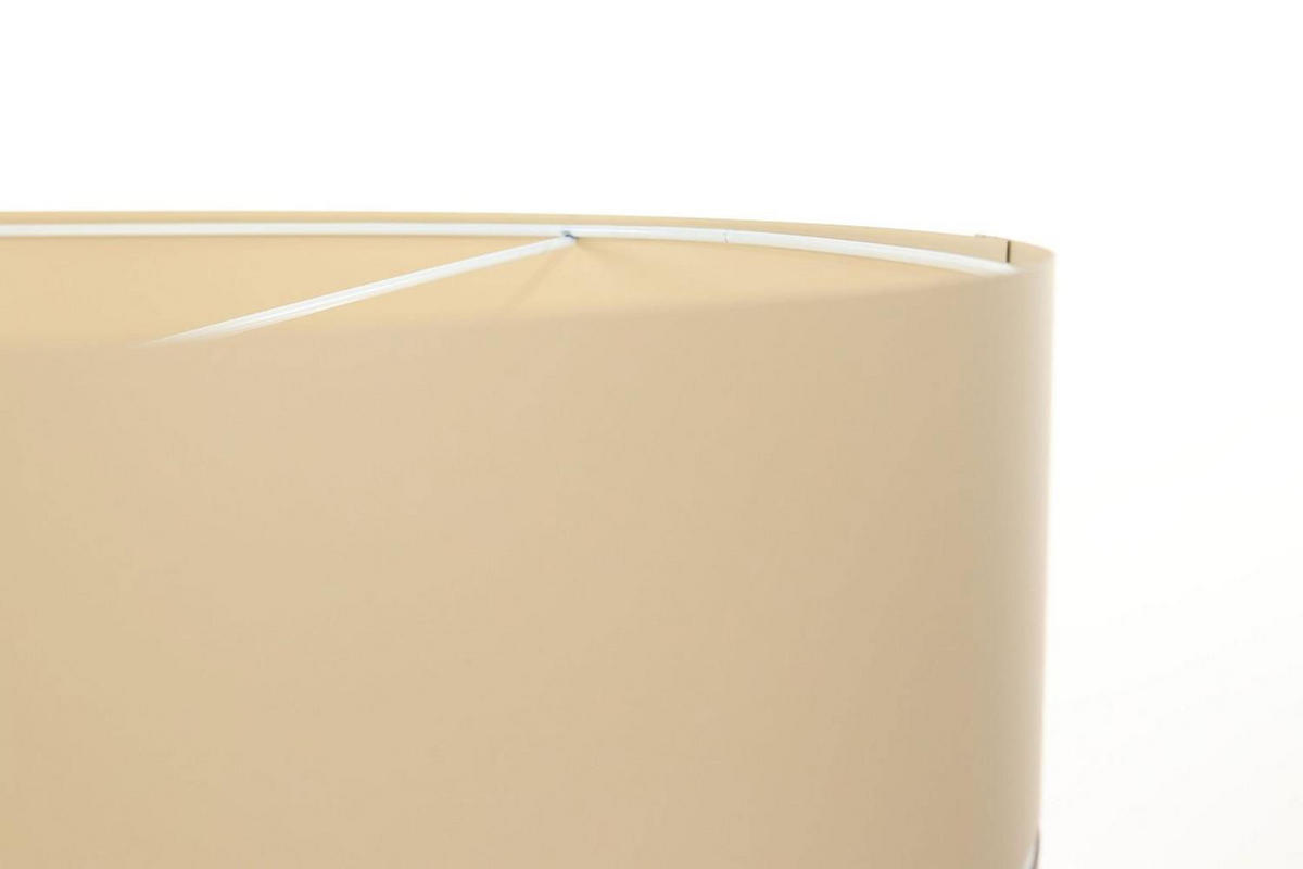 HÄNGELEUCHTE Silber 50/21 cm - Beige/Silberfarben, Kunststoff (50/0.8/21cm) - ONZENO