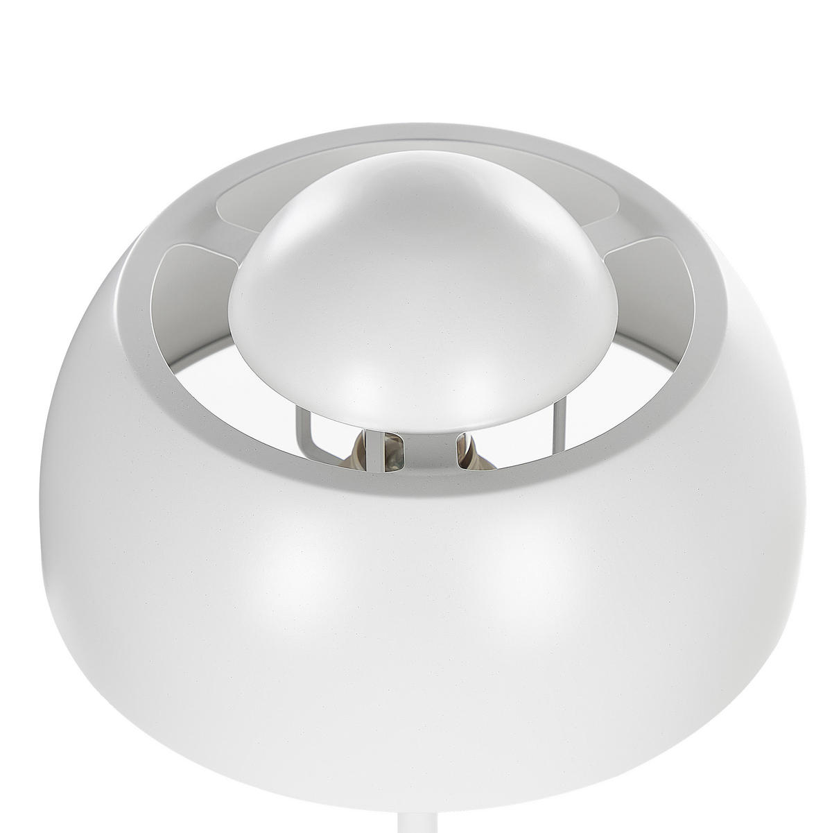 TISCHLAMPE Senette 24/24/44 cm - Weiß, Metall (24/24/44cm) - Beliani