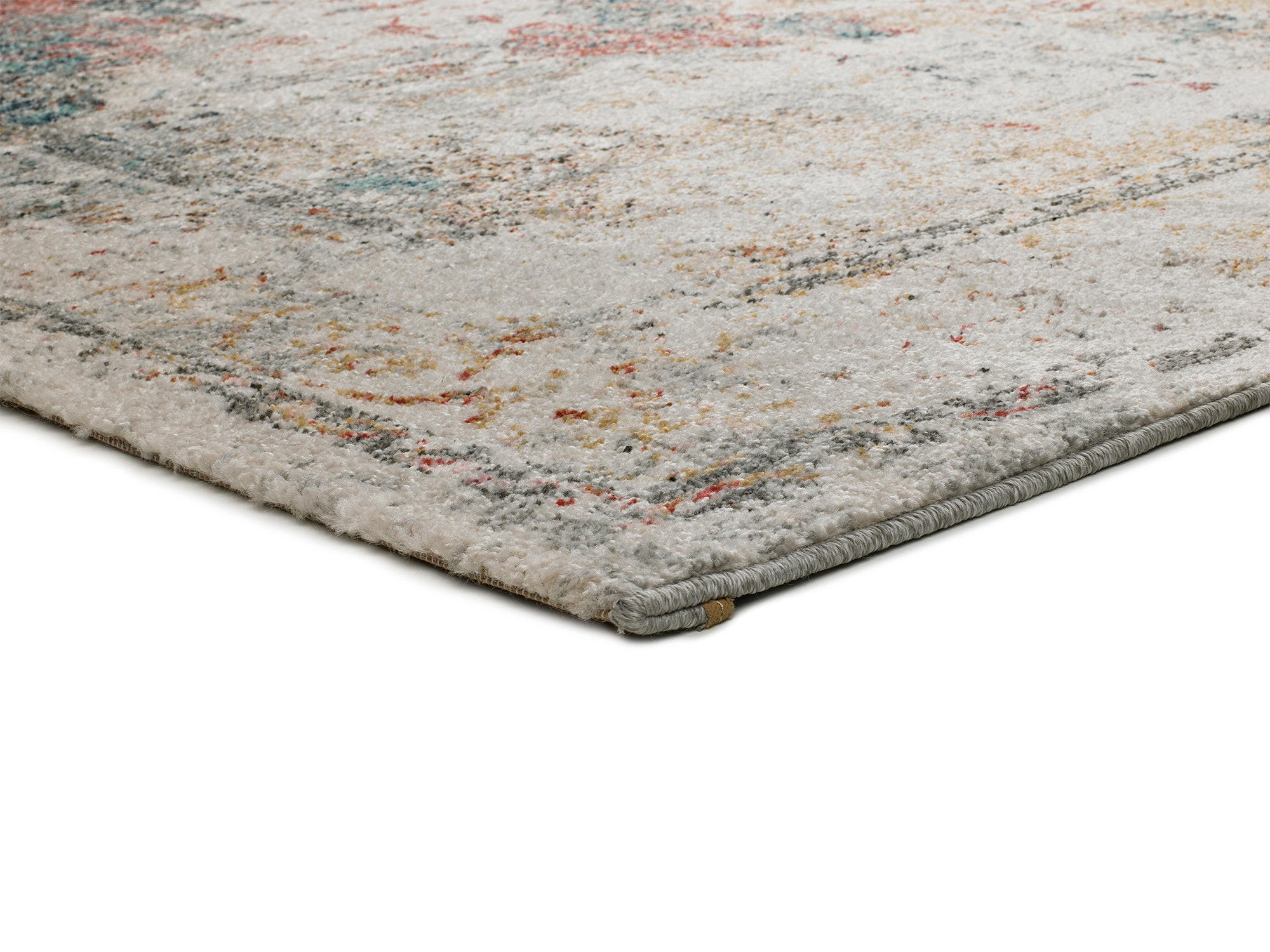 VINTAGE-TEPPICH Mehrfarbig Balaki 80/150 cm - Blaugrau/Multicolor, Naturmaterialien/Textil (80/150cm) - Atticgo