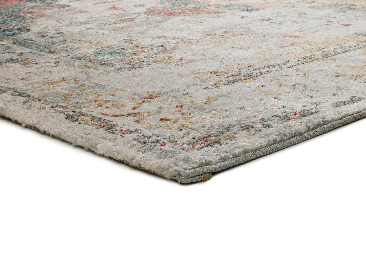 VINTAGE-TEPPICH Mehrfarbig Balaki 80/150 cm - Blaugrau/Multicolor, Naturmaterialien/Textil (80/150cm) - Atticgo