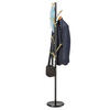 KLEIDERSTÄNDER ZENO - Goldfarben/Schwarz, Metall (30/177/30cm) - IDIMEX