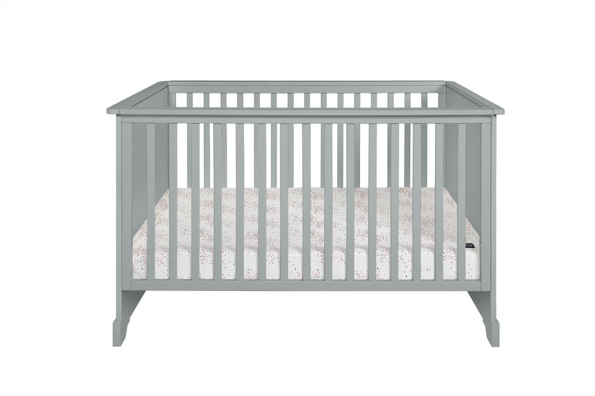 GITTERBETT Melody 140/70 - Grau, Holzwerkstoff (70/140cm) - RAUMHIRSCH FURNITURE
