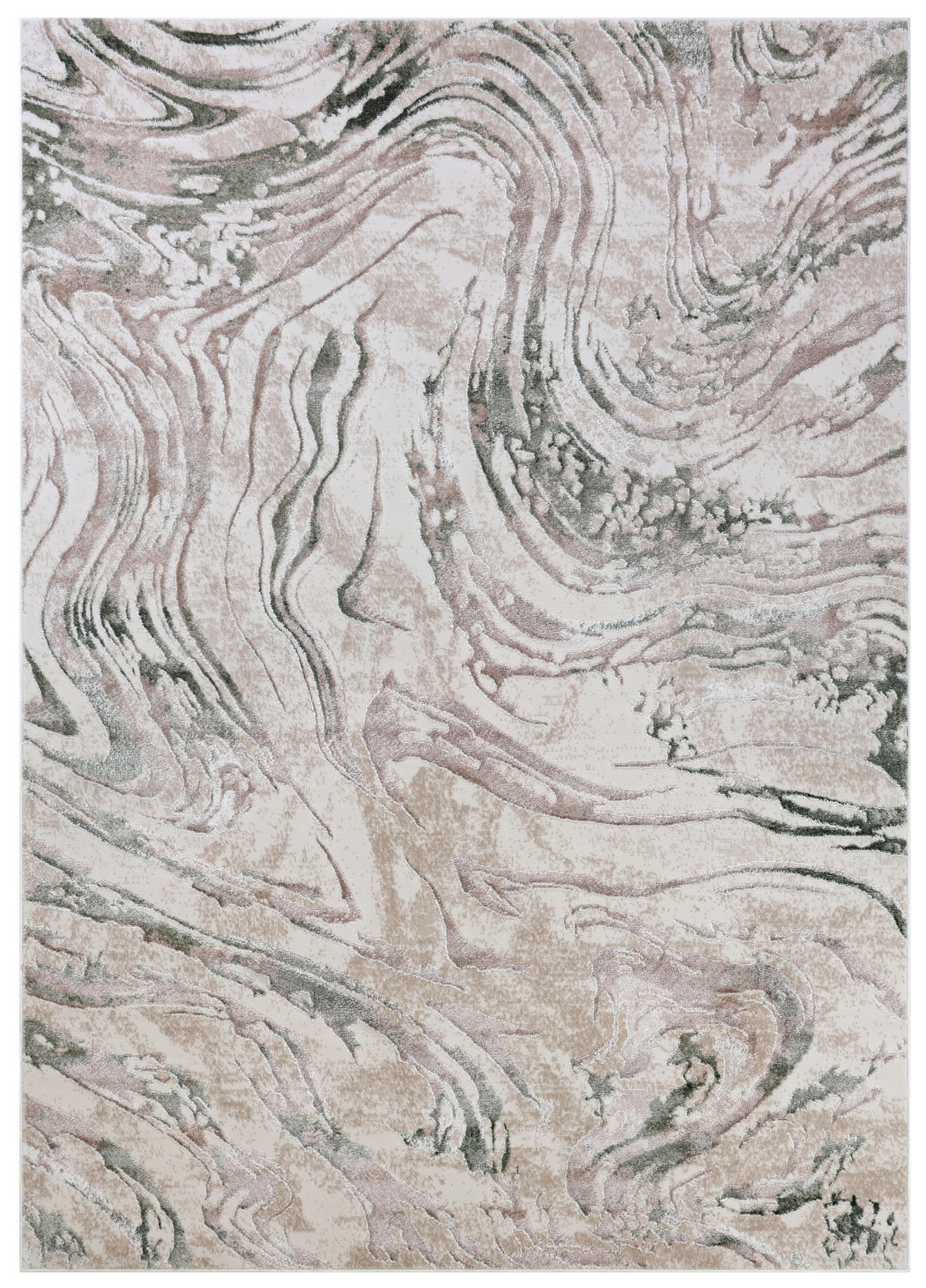 TEPPICH COMO Creme 160/230 cm - Creme, Kunststoff (160/230cm) - Tapiso