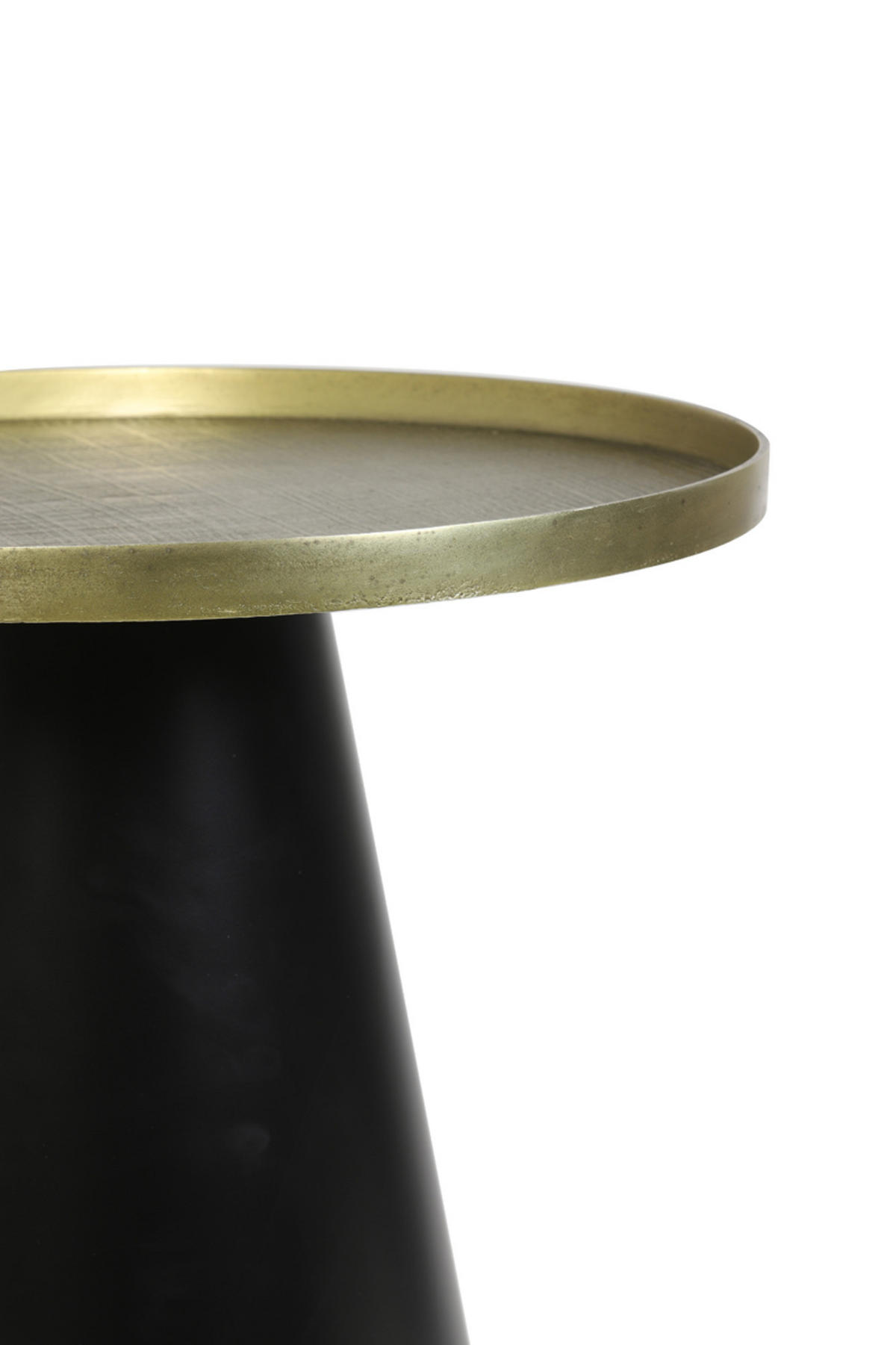 COUCHTISCH Popeta Bronze Ø60/44 cm - Bronzefarben, Metall (60/60/44cm) - Light & Living