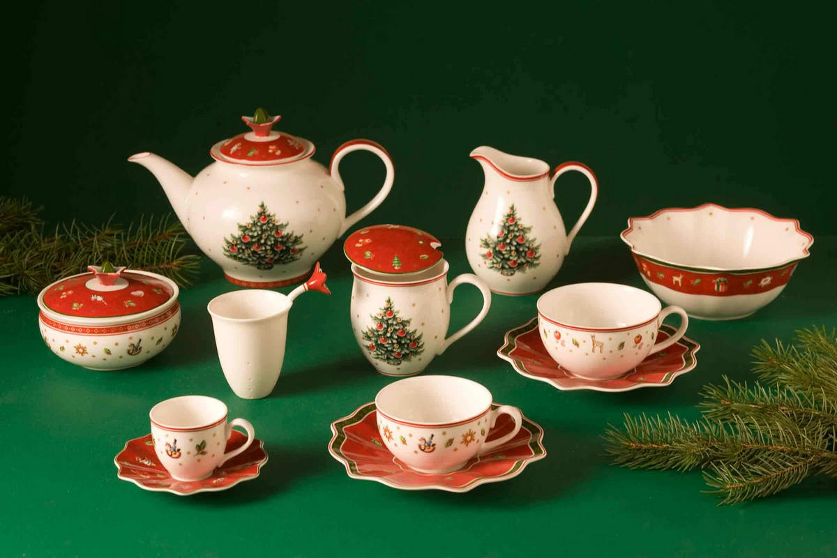MILCHKAFFEETASSE MIT UNTERTASSE Toy's Delight bunt 260 ml 2er Set - Multicolor, Keramik (19/8.7/19cm) - Villeroy & Boch