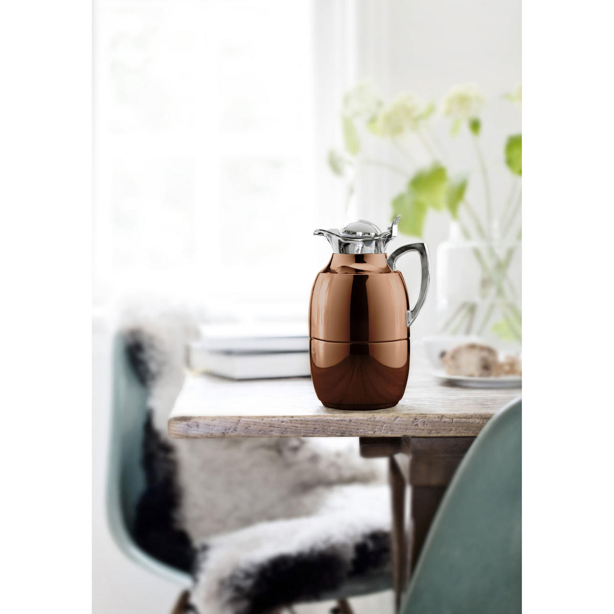 ISOLIERKANNE JUWEL s/s cop plated 1 L - Kupferfarben, Metall (1L) - Alfi