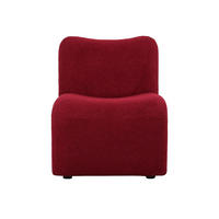 SESSEL Fuerza 87/64/70 cm - Rot, Textil (64/70/87cm) - Leitmotiv