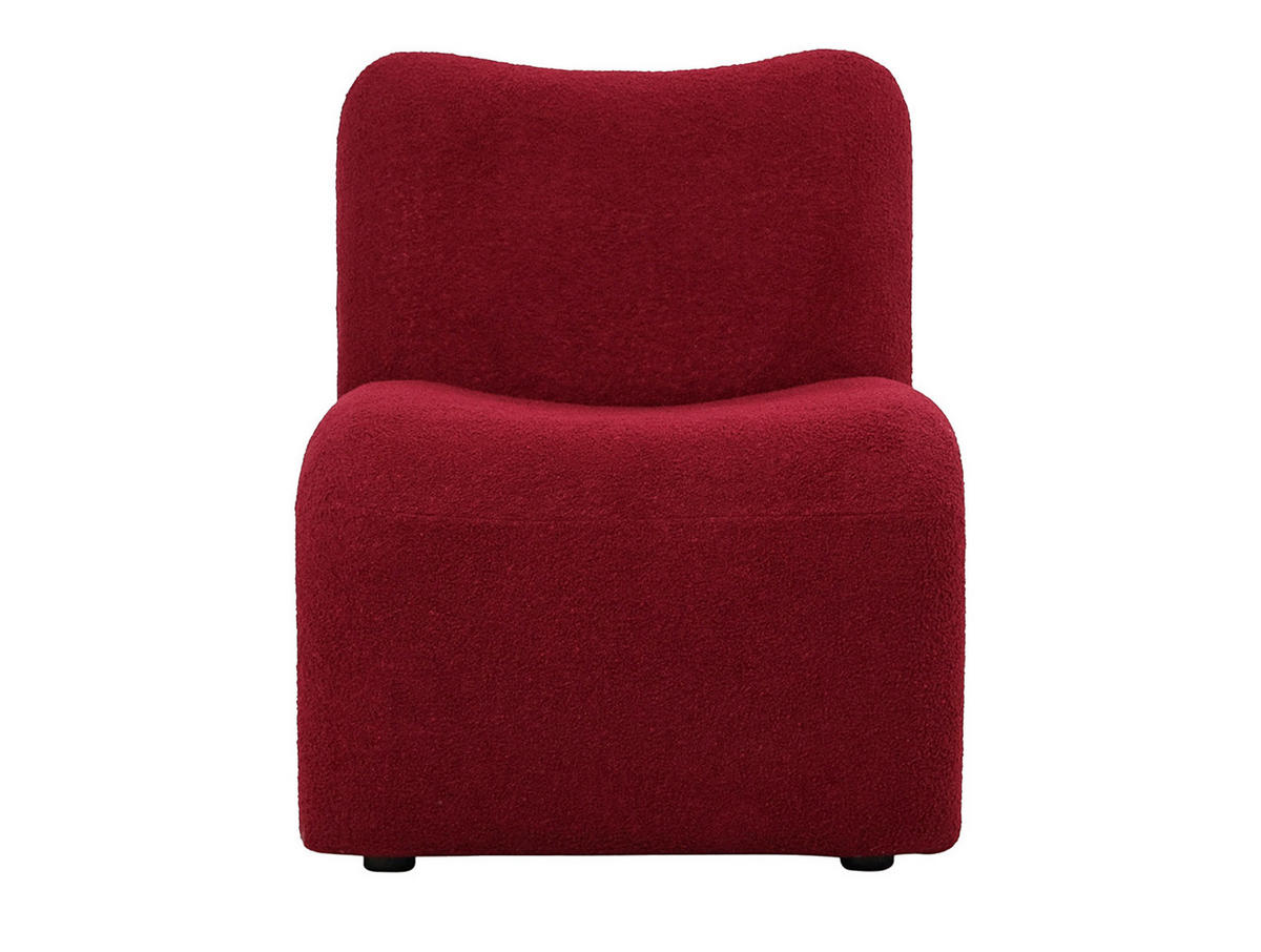 SESSEL Fuerza 87/64/70 cm - Rot, Textil (64/70/87cm) - Leitmotiv
