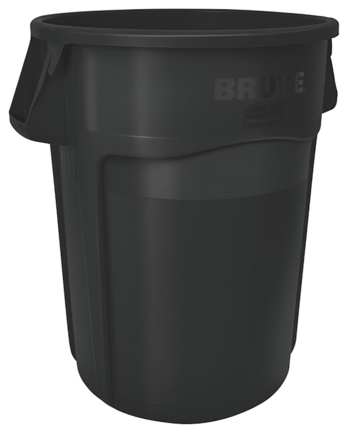 MÜLLEIMER 166,5 Liter 79,6x71,7x61,2 cm Aus Kunststoff Schwarz - Schwarz, Metall (71.7/79.6/61.2cm) - PROREGAL