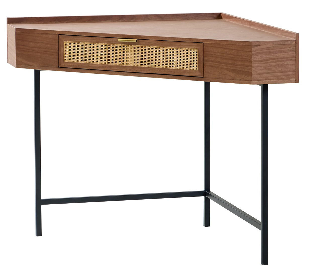 SCHREIBTISCH Rechteckig Braun 80 x 80 x 78 cm - Braun, Holz (80/80/78.5cm) - Nordlys