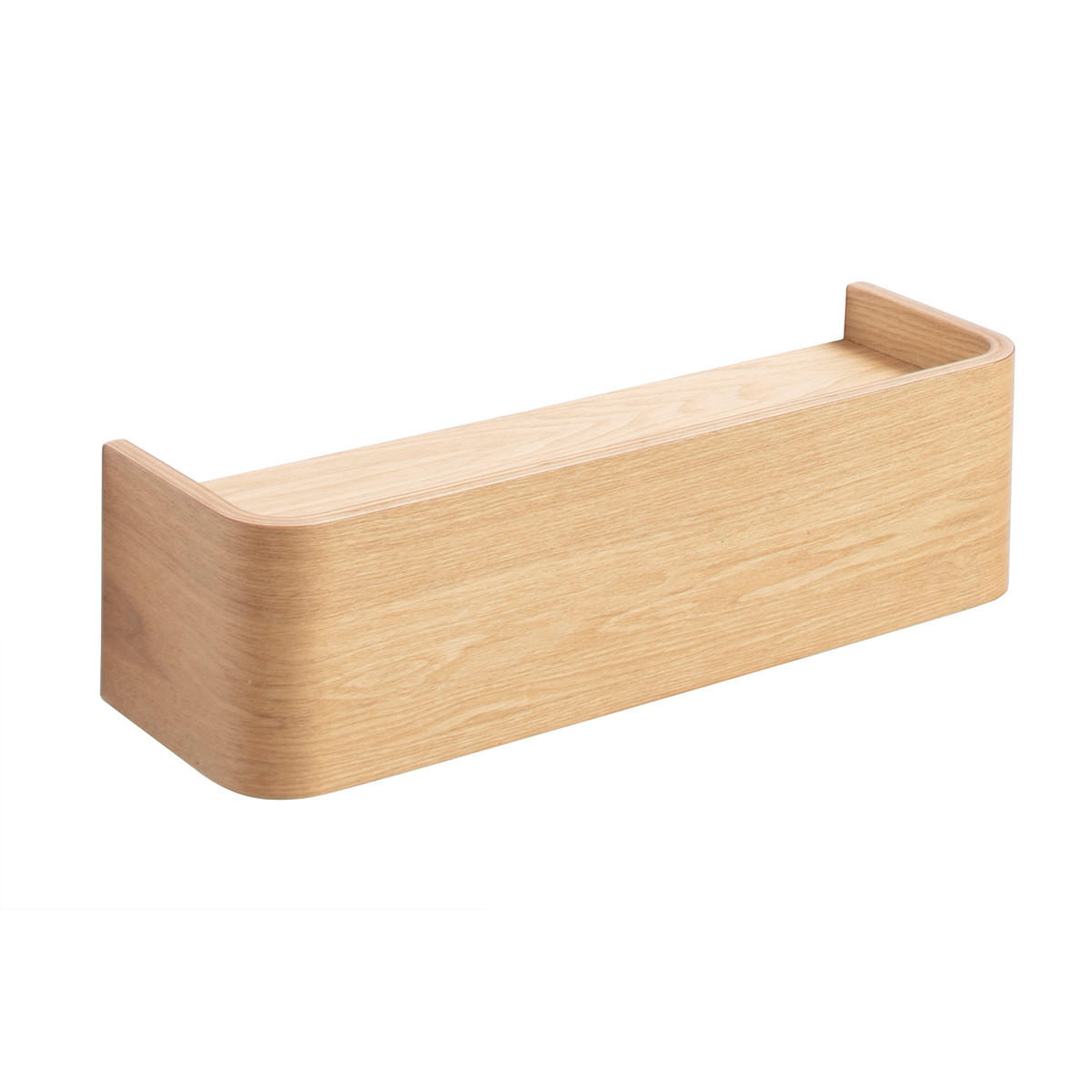WANDREGAL Holz Esche L40 HOPE - Hellbraun, Holz (15/13/48cm) - Miliboo