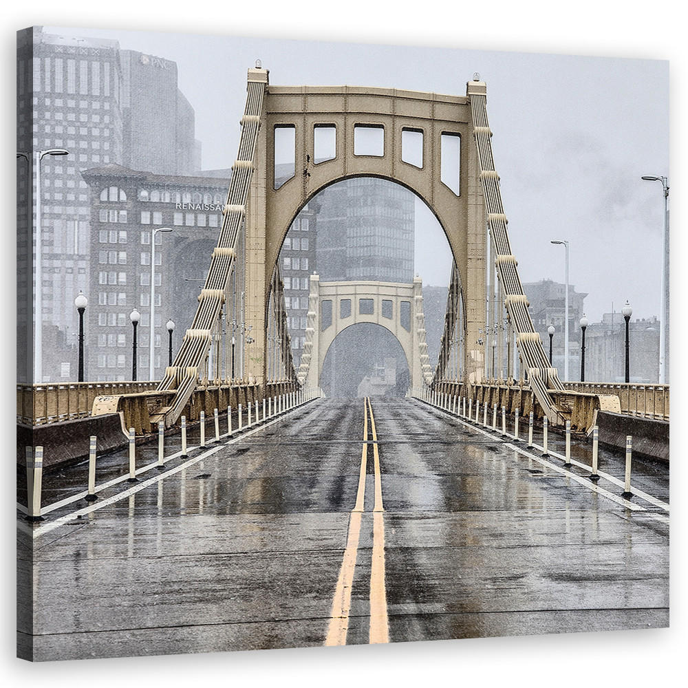Feeby Wandbild Beige 50x50 cm