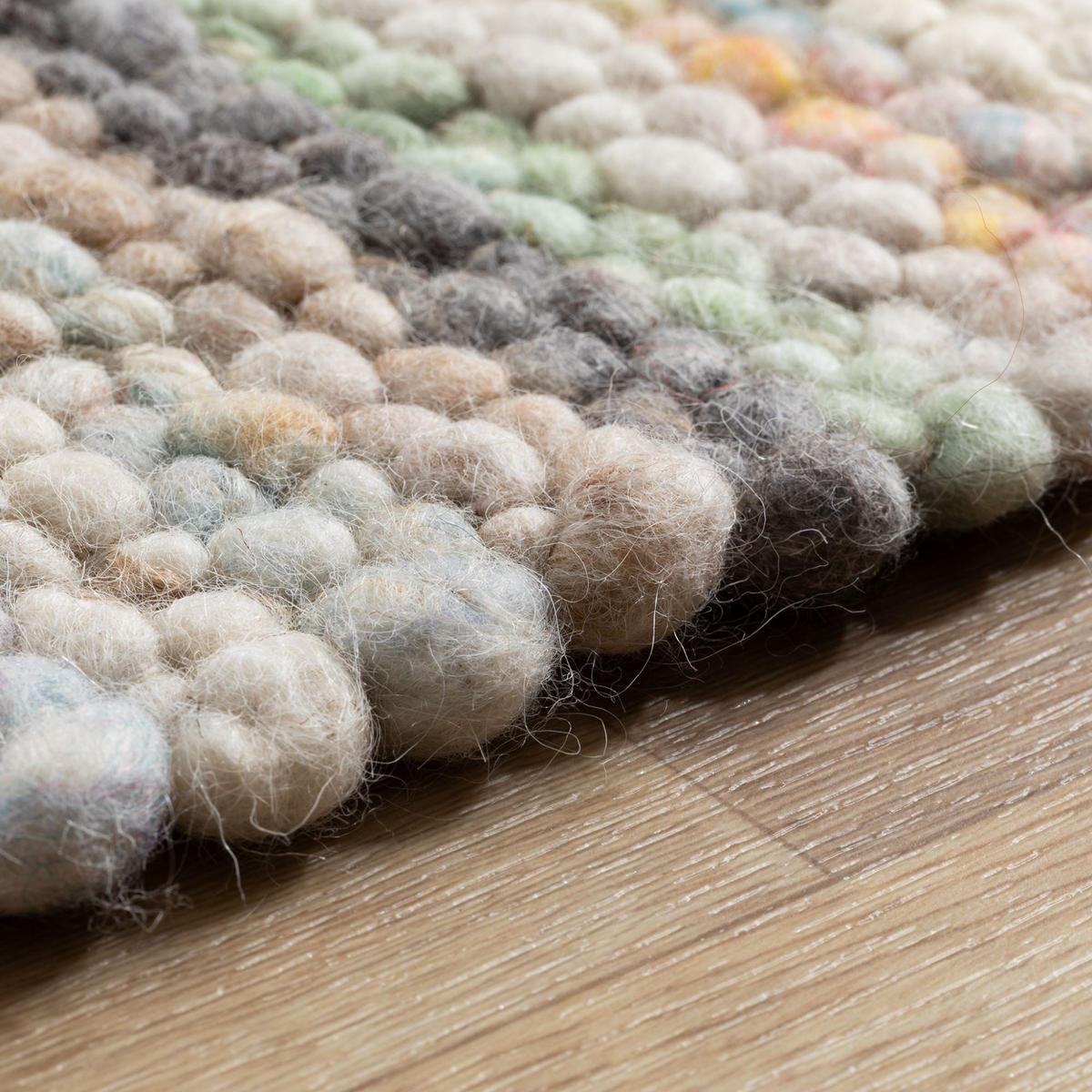 HANDWEBTEPPICH 170/230 cm Barlo - Beige, Naturmaterialien (170/230cm) - Steffensmeier