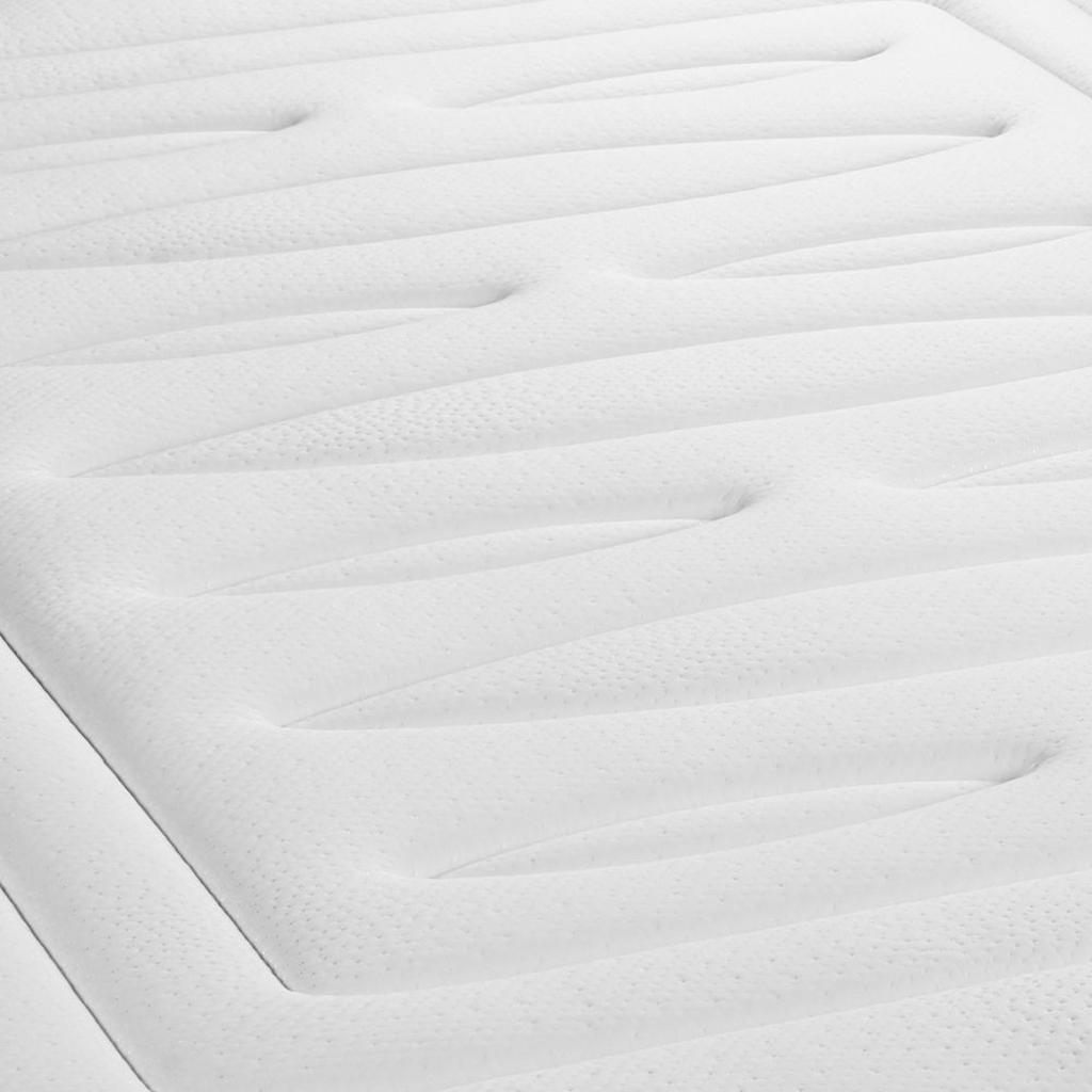 Thumbnail - Royal Palace Bedding Matratze, Weiß, Textil, H3, 90x220 cm, Oeko-Tex® Standard 100, Schlafzimmer, Matratzen Shop, Matrat...