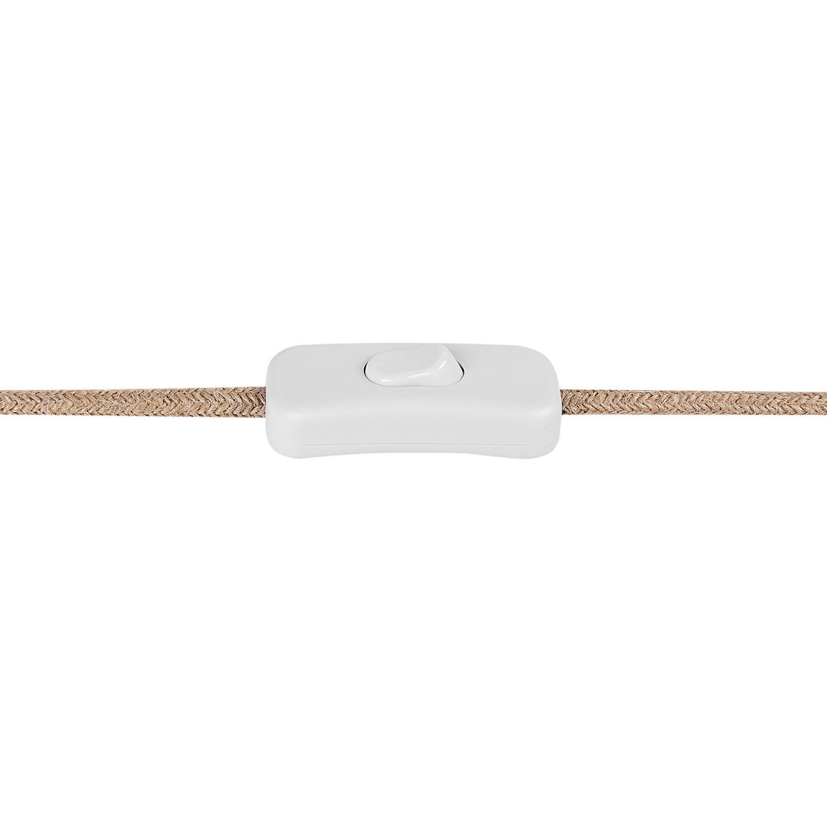 TISCHLEUCHTE Naturfarben Cinder - Naturfarben, Naturmaterialen (30/30/31cm) - Beliani