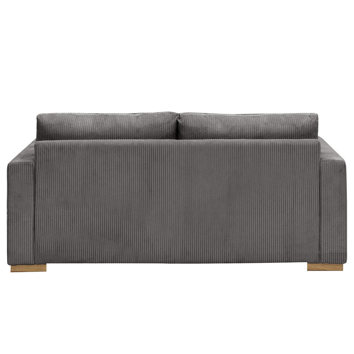 2,5-SITZER SOFA - Grau, Textil (180/82/104cm) - home24
