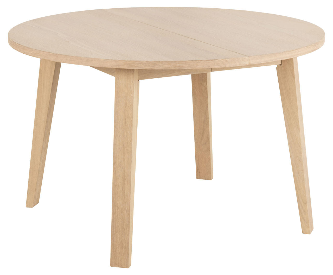 ESSTISCH Ø120cm Eichenfurnier - Alteiche, Holzwerkstoff (220/120/75cm) - ebuy24