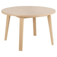 ESSTISCH Ø120cm Eichenfurnier - Alteiche, Holzwerkstoff (220/120/75cm) - ebuy24
