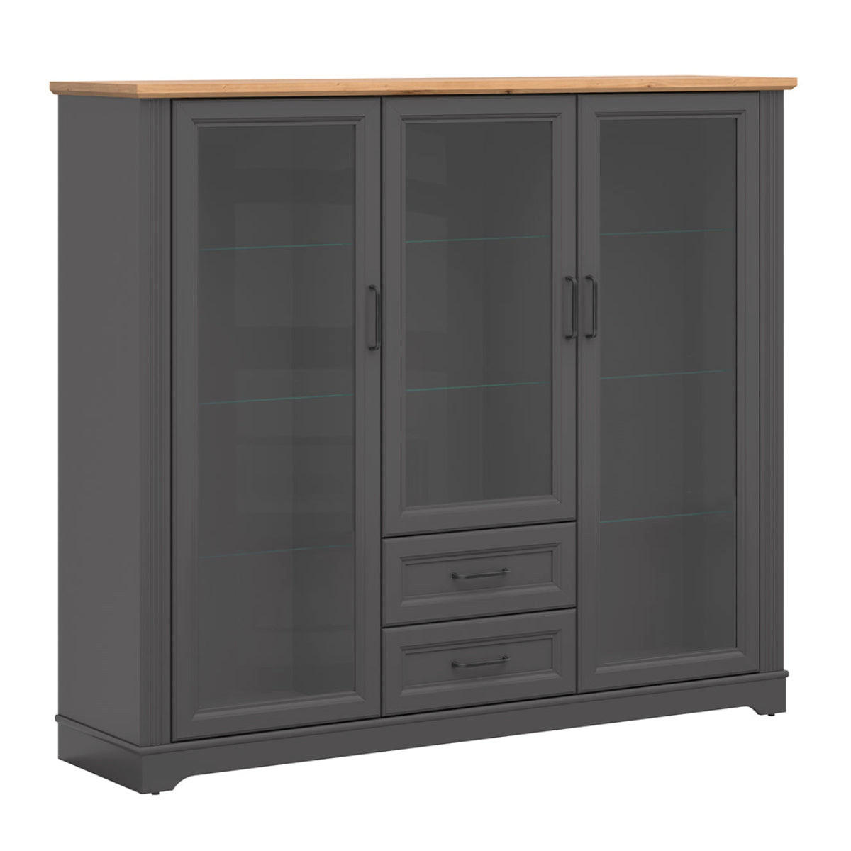 TODO - Grau, Holzwerkstoff (168/146/42cm) - Petits-meubles