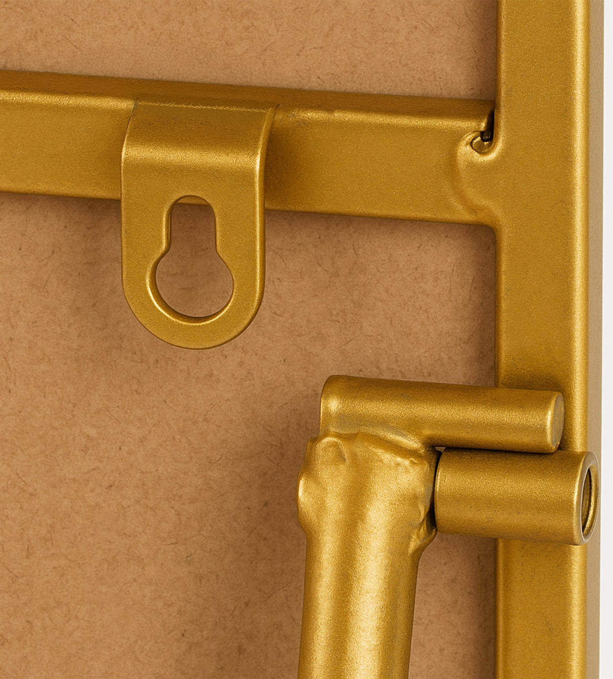 STANDSPIEGEL eckig 50/3/150 cm Glas Gold Glanz - Goldfarben, Glas (50/150/3cm) - CLP