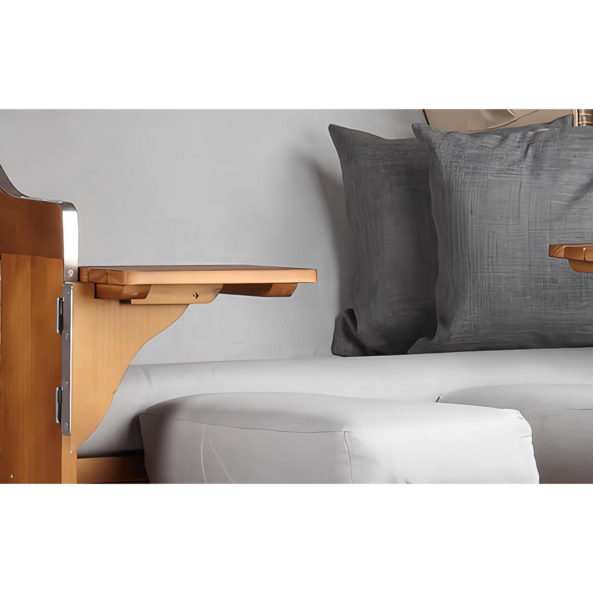 STRANDKORB Schleswig Pinie 2-Sitzer - Braun/Grau, Metall (120/160/80cm) - Mr. Deko