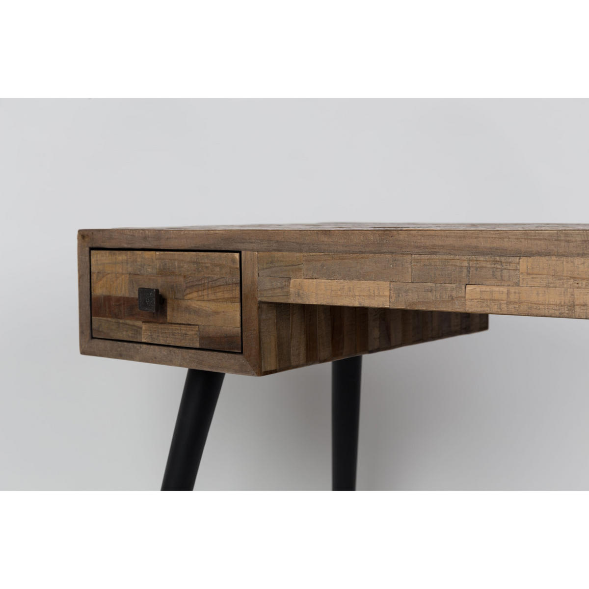 SCHREIBTISCH Leo 113x55,5 cm Braun - Braun, Holz (55.5/113/76.5cm) - Housecraft Living