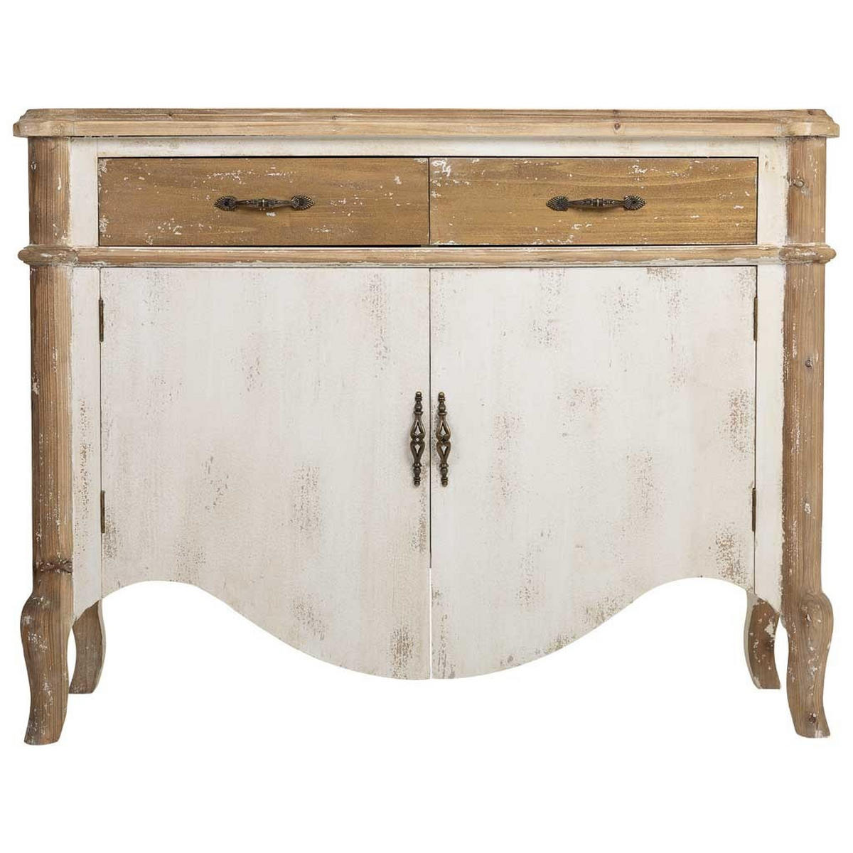 SIDEBOARD aus Holz 120x38x92 cm - Braun, Holz (120/92/38cm) - Wanderlust
