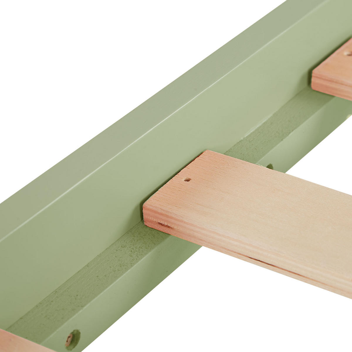 KINDERBETT Grün 90/200 Lattenrost - Grün, Holz (95/77/209cm) - Homestyle4u